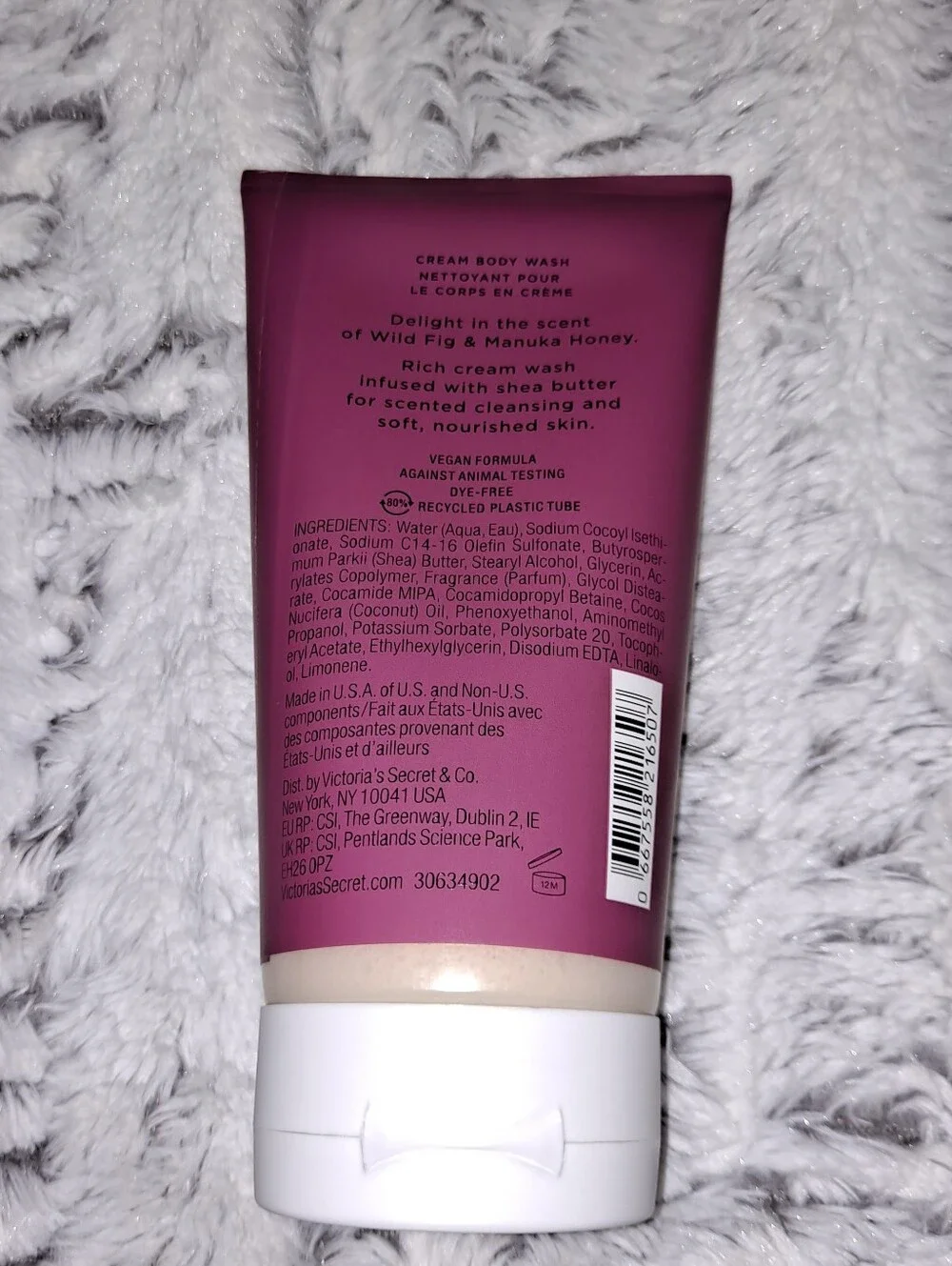 Victoria's Secret Wild Fig And Manuka Joney Delight Cream Body Wash New